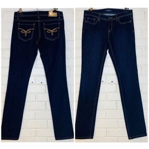 Centre Ville Paris Dark Wash Boot Cut Jeans 6